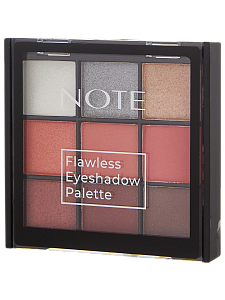 Палетка теней для век (Note Flawless Eyeshadow Palette 01 0.79g x9)